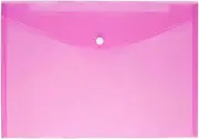 A4 Document Organiser， A4 Clear Document Bag Paper File Folder Stationery School Office Case 6 Colors Files Organizer