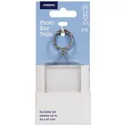 J.Burrows Photo Key Tags Large 2 Pack