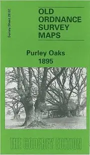 MAP OF Purley Oaks 1895: Surrey Sheet 20.02 by Alison Pattison NEW