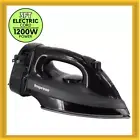Impress IM-39CR 1200 Watt Non-Stick Soleplate Cord Winder Garment Iron in Black