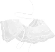 [Baluue] Floral Lace Collar Elegant Capelet Shawl Women's Shoulder Cover for Dress