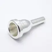 Stork Silver Large Shank Trombone Mouthpiece, BT6 Heavy Weight