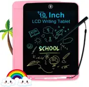 Girls Toys Gifts LCD Writing Tablet for Kids 10 Inch, Colorful Doodle Board Draw