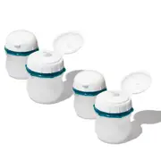 OXO Good Grips Prep & Go Silicone Squeeze Bottles 4 Piece