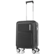 American Tourister Maxivo 55 cm Carry-On Spinner Suitcase - Jet Black