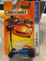MATCHBOX DUNE BUGGY #64 RED RAILS READY FOR ACTION - NEW