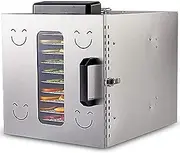 Food dehydrator Electric Food Dehydrator Machine Professional Multi Tier Food Preserver Meat or Beef Jerky Maker Fruit & Vegetable Dryer High Heat Circulation