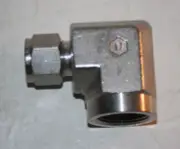 1/2 Tube x 3/4 FNPT 316ss Female Elbow Fitting Ham-Let 770LSS1/2X3/4