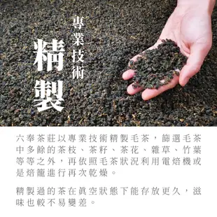 【六奉茶莊】2024春茶-高山烏龍青茶冷泡茶-指定用茶葉-四兩-150g 冷泡熱銷茶葉 台灣茶 烏龍茶 高山茶 清香回甘