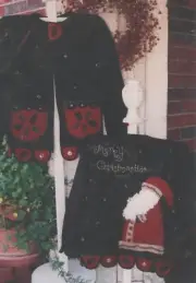 Serendipity Gifts Christmas Jacket Sweatshirt Embellishment Applique Pattern