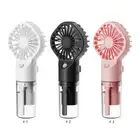 Handheld Mini Air Conditioner 4 Speed Portable Desk Misting Fan Summer Gift Hot