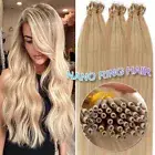 MARKDOWN Nano Ring Hair Extensions 100% Human HairEasy Loop Beads Link Remy 300S