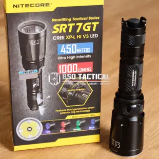 Goyang Price 手電筒戶外 Nitecore SRT7GT 戰術手電筒 1000 流明 ORI 100% 原裝