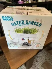 Back to the Roots Water Garden Mini Ecosystem Self Cleaning Fish Tank