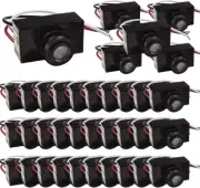 36 pcs Photocell Thermal Type Light Sensors Dusk to Dawn Wire-in Switch Control