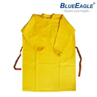 在飛比找樂天市場購物網優惠-藍鷹牌 塑膠長袍 黃色PVC布 適合伙房/工廠/水電作業 R
