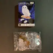 Challenging 3D Crystal Owl Puzzle for Teens and Adults Ages 12+ Sealed New