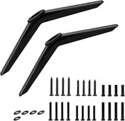 TV Stand Legs for TCL 65" Class 4-Series 4K UHD HDR ROKU Smart TV, TV Stand Base Compatible with TCL TV Model 65S421, Screws Included (Black)