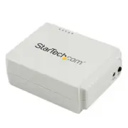 StarTech PM1115UW 1 Port USB Wireless N Network Print Server with 10/100 Mbps
