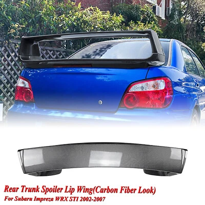 Car Rear Trunk Spoiler Wing Body Kit For Subaru Impreza WRX STI 2002-2007 2003 (for: Subaru)