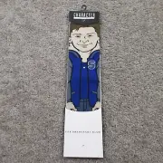 The Breakfast Club Socks Adult 10-13 Blue Andrew Clark Graphic Movie Mens NWT