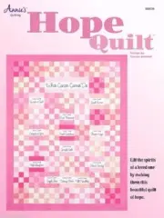 Quilting Pattern Leaflet HOPE QUILT ~ 1 Inspiring Design
