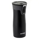 Contigo 473ml Bryon Snapseal Vacuum Insulated Drink Travel Mug Matte Black