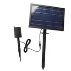 8W Solar Pond Aerator Kit with Hose and Bubble Stones Three Modes Oxygen Pump