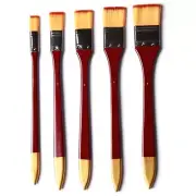 Artist Paint Brush 5 Types for Beginner Kid Artist Oil Acrylic Painting Drawing