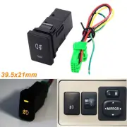 39mm OE Style 4-Pole 12V Push Button Switch w/ LED Indicator Light for Toyota