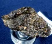 Libyan Desert Glass Meteorite Tektite impact specimen( 805 crt)very Dark Black