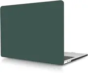 Laptop Shell Case Compatible with New MacBook Pro 15 inch 2019 2018 2017 2016 Release A1990 A1707 with Touch Bar and Touch ID, Protective Plastic Colorful Thin Hard Shell Laptop Cover - Green