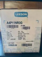 Leeson 1/3 HP 1075 RPM 48Z Frame 115/230 Volt 100825.00 Electric Fan Motor