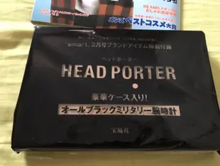 全新 SMART 2019 2月號 雜誌 Head Porter 腕時計 手錶 日雜