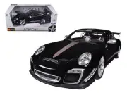 2011 Porsche 911 GT3 RS 4.0 Black 1/18 Diecast Model Car Bburago