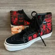 Vans Stranger Things Sk8-Hi Reissue Netflix Friends Don't Lie Size 11.5 Men NWB