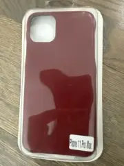 IPHONE 11 PRO MAX RED PLASTIC PHONE CASE BRAND NEW UNBRANDED