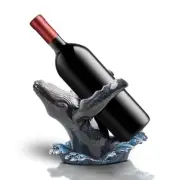PT Nautical Collectibles Hand Painted Whale Wine Bottle Holder