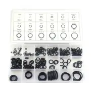 225pcs Rubber Rings Assortment Set 18 Size Washer Gaskets Washers Tool