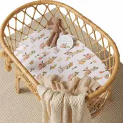 Snuggle Hunny Farm Organic Bassinet Sheet / Change Pad Cover