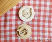 Volvo Car Symbol Stamp Embosser Cookie Cutter Pastry Fondant Dough Biscuit