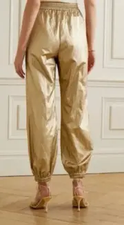 Zimmerman Rythmic Drawstring Pants Silver Colour RRP $595 Brand new With Tags