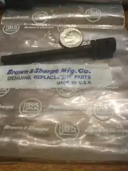 browne and sharpe threaded adjustment rod machinist clamp 0.205 od thread x 3