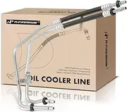 A-Premium Inlet & Outlet Automatic Transmission Oil Cooler Line Hose Assembly Compatible with Jeep KL Series Cherokee 2014-2019 3.2L, Automatic Transmission