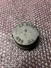 (1) NEW J.P. WARD, 2" IRON THREADED CAP AAR 300 MI FEMALE NPT
