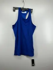 Adidas Climalite Game Mode Royal Blue Training Tank Blue Size MT2 New