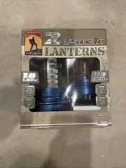 Portable Outdoor Lanterns LED Outdoorsman by i-Zoom NIB Battery Powered 2 Pack