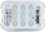 Maxxima 2" LED Dome Light for Trucks and Heavy Duty, Ford Transit Replacement, Clear