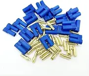 FLY RC 10 Pairs EC5 Banana Plug Connectors Female Male 5.0mm Gold Bullet Connector for RC ESC LIPO Battery Device Electric Motor