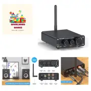 Bluetooth 5.0 Stereo Audio Amplifier Receiver 2 Channel Class D Mini Hi-Fi In...